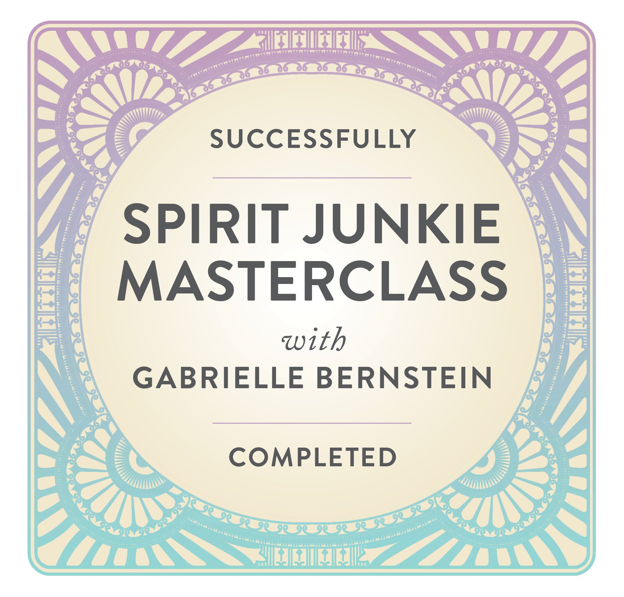 Spirit Junkie Masterclass